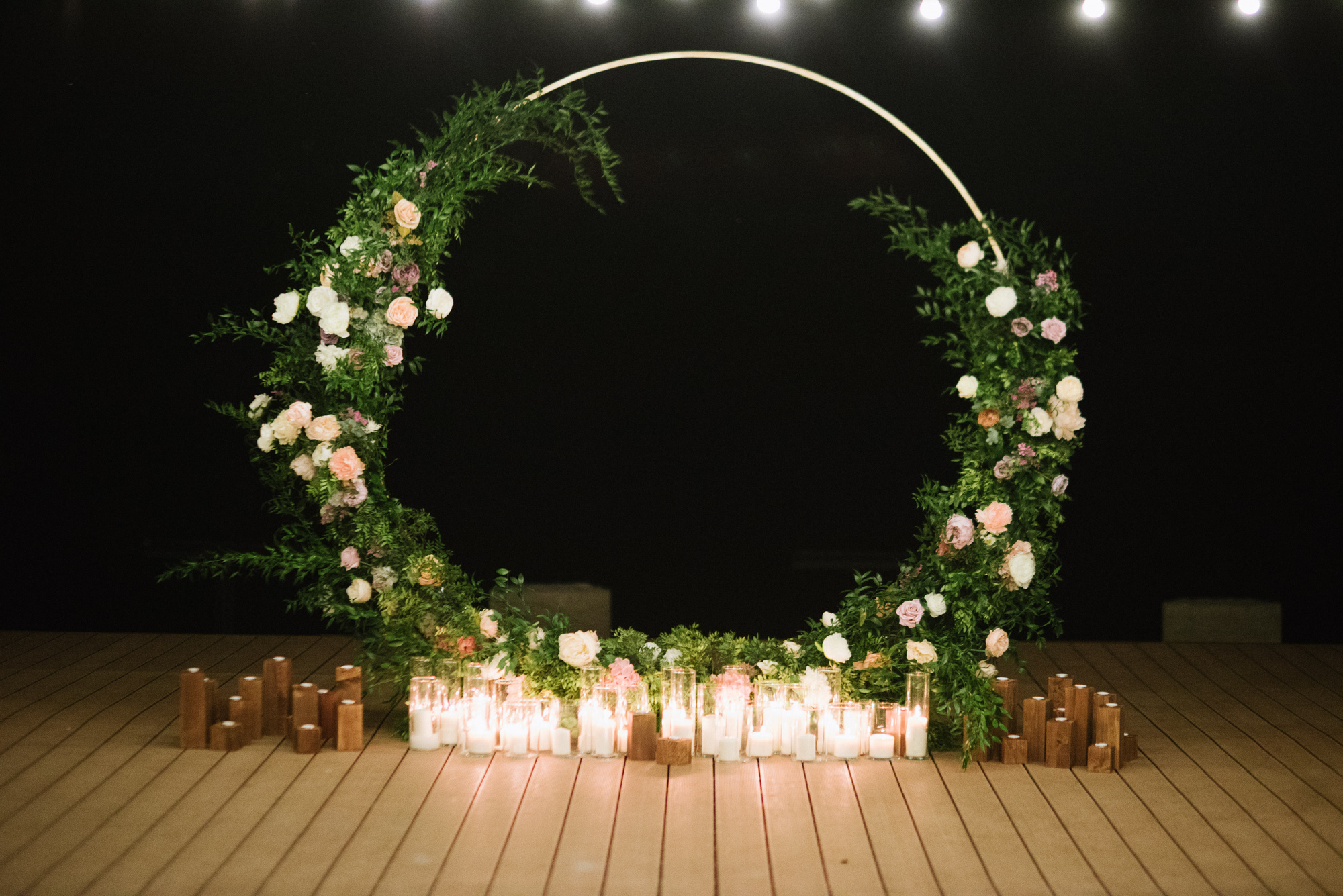 outdoor wedding ceremony.decoration and decoration of an outdoor wedding ceremony